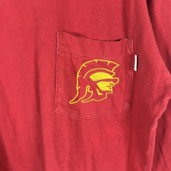 Victoria's Secret PINK Red T-Shirt USC - Picture 2 of 5